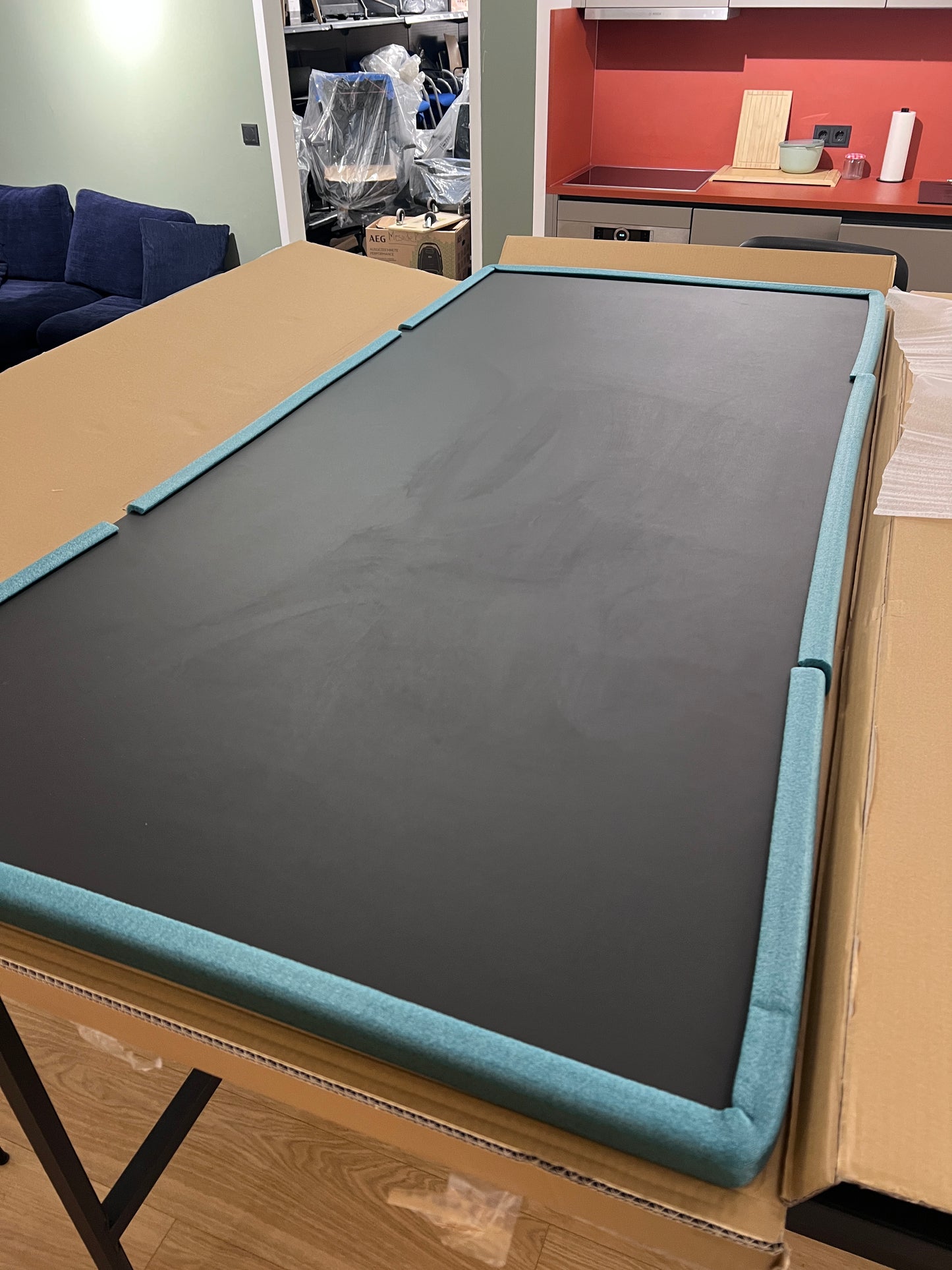 Linoleum Tischplatte L200 x B92,5